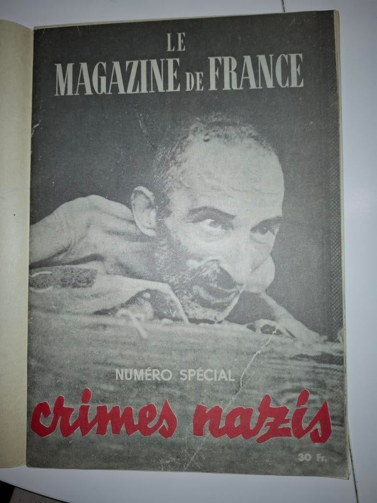 Magazine publié lors de la découverte des camps, Envoi