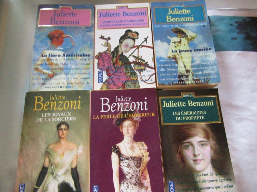 E Juliette Benzoni 3 romans, Enlèvement, Utilisé