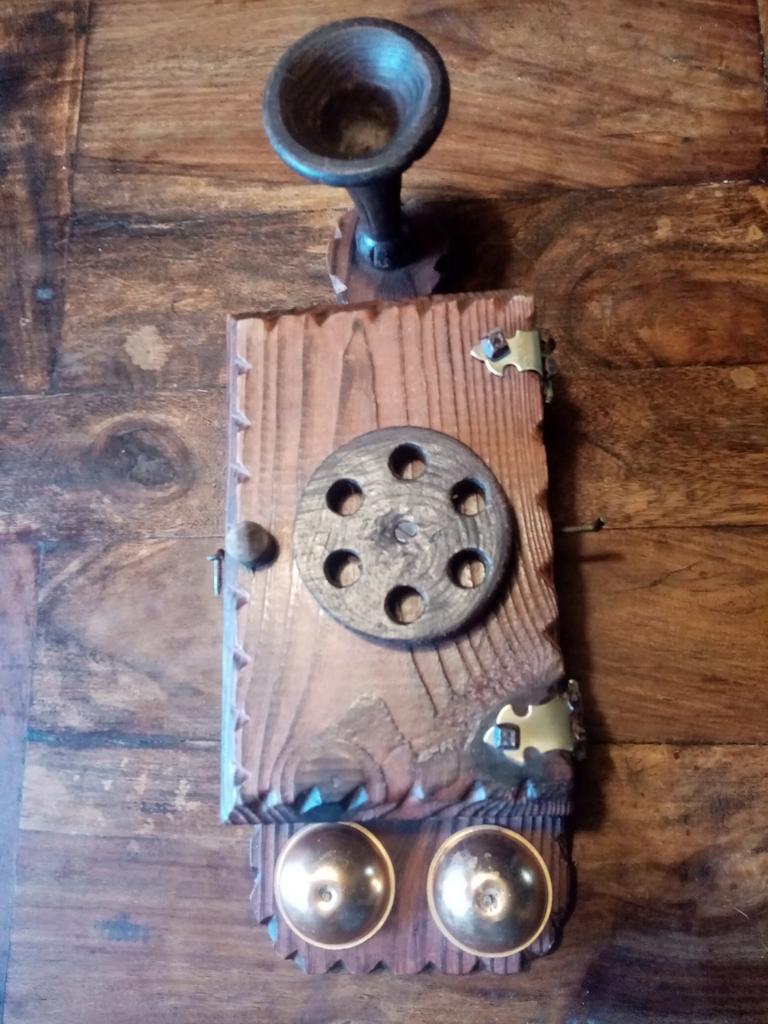 Oude houtwerk , Tramp art stijl, Ophalen of Verzenden
