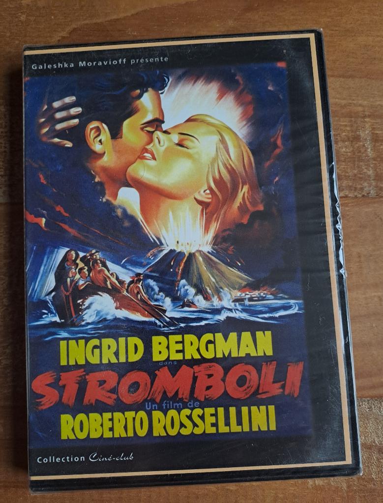 Stromboli - Roberto Rossellini - Ingrid Bergman, Enlèvement ou Envoi, 1940 à 1960, Neuf, dans son emballage, Drame