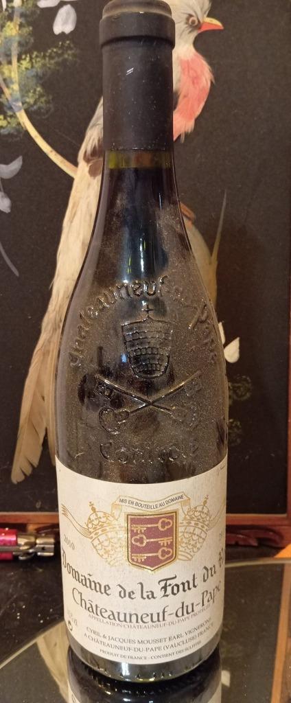 domaine de la font du roi châteauneuf du pape 2010, Ophalen of Verzenden