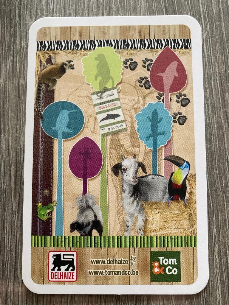 Hele doos kaarten Delhaize, Verzamelen, Overige supermarkten, Ophalen