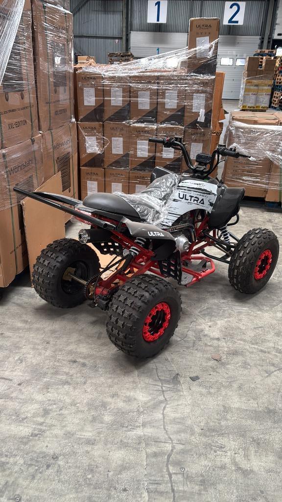 Quad Ultra Motocross Raptor 2024 125cc noir rouge, Neuf