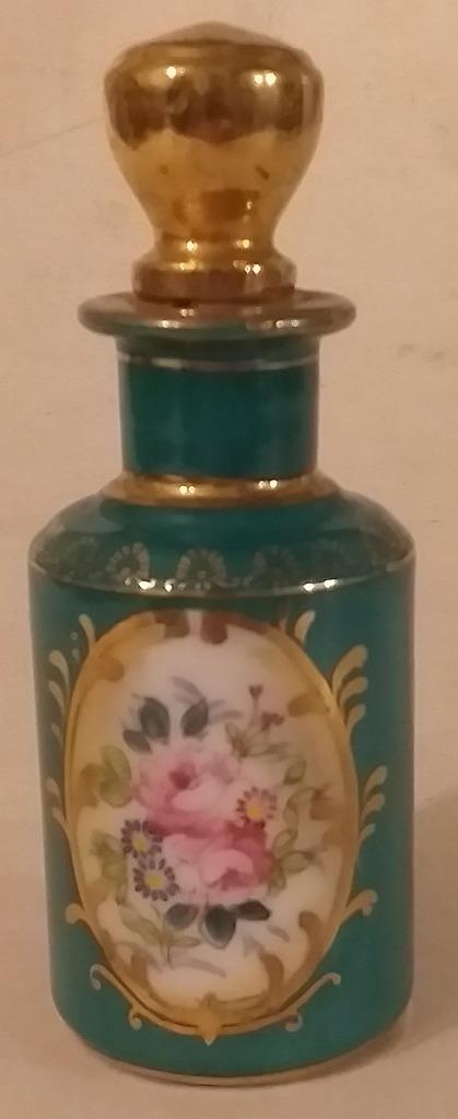 ancien flacon de parfum en porcelaine, Enlèvement ou Envoi, Bouteille de parfum