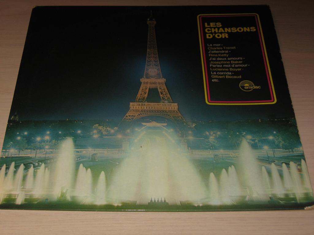 disque 33 tours les chansons d'or, Enlèvement ou Envoi, Comme neuf