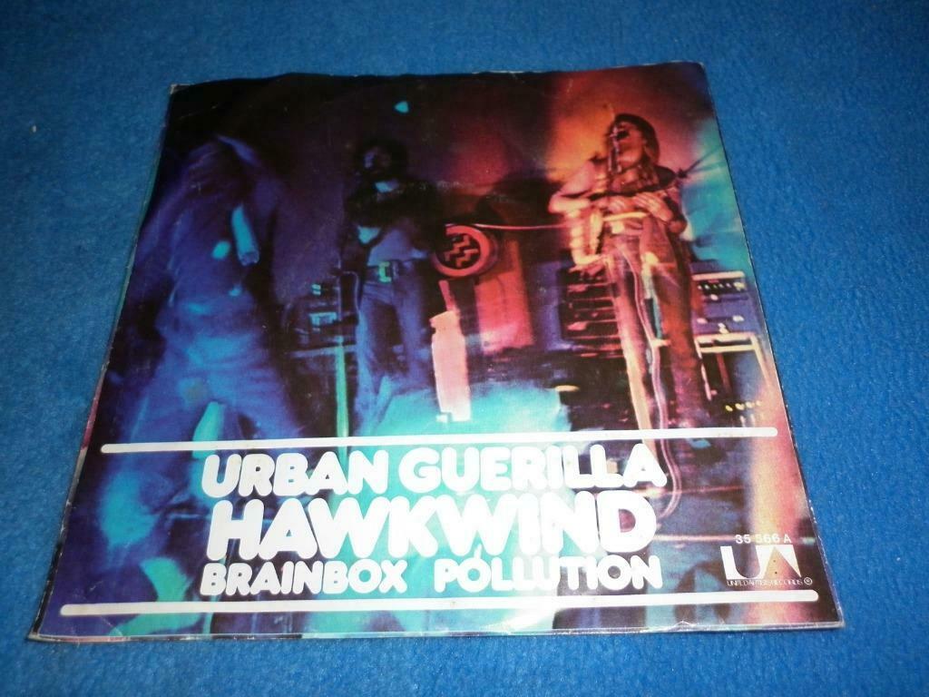 vinyl single - Hawkwind/Urban Guerilla -Brainbox Pollution, Ophalen of Verzenden, Single