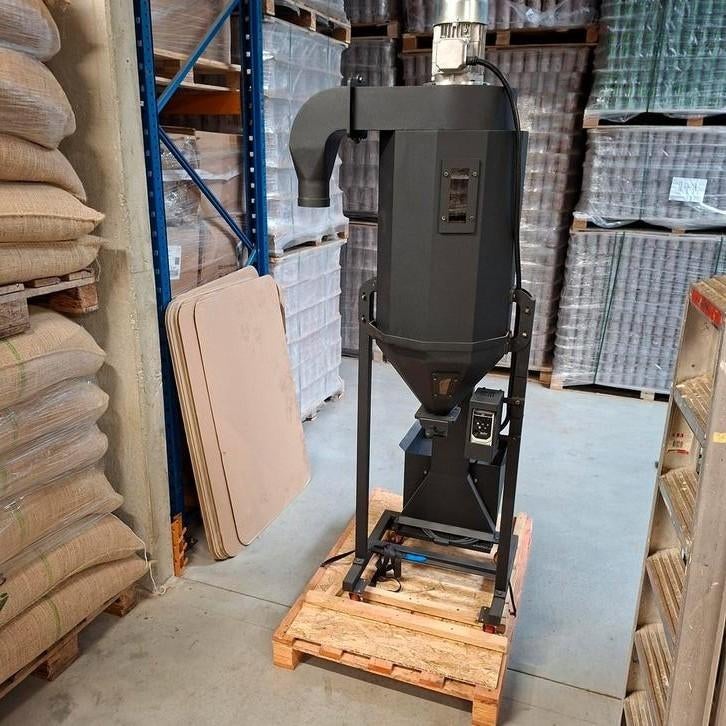 Destoner of ontstener voor de koffiebrander 60 kilogram, Ophalen