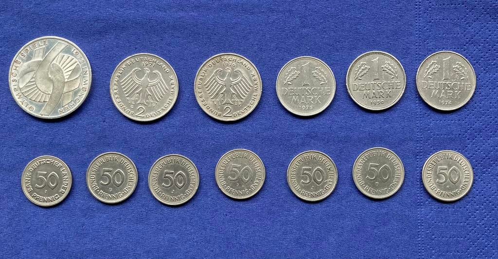 Lot de 13 pièces allemandes, Enlèvement ou Envoi