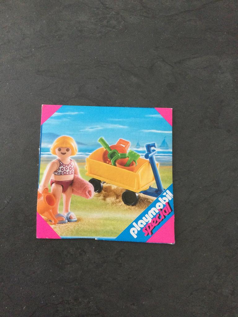 Playmobil special meisje met bolderwagen, Ophalen, Zo goed als nieuw