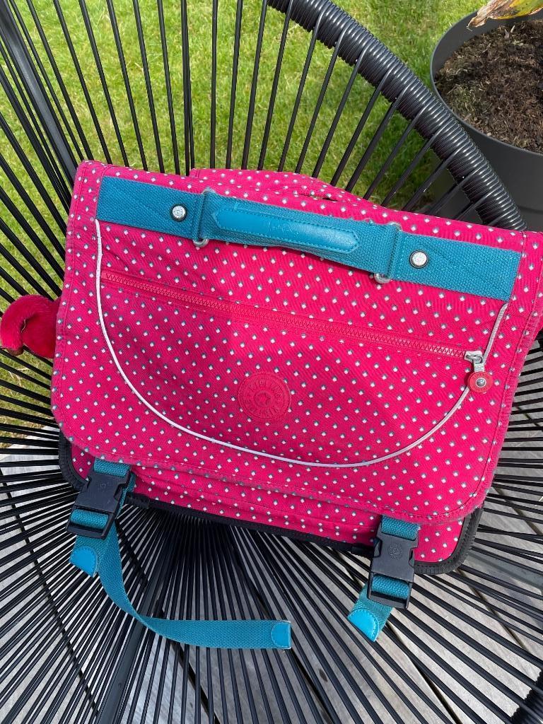 Cartable kipling, 30 à 40 cm, Rose, Comme neuf, Enlèvement