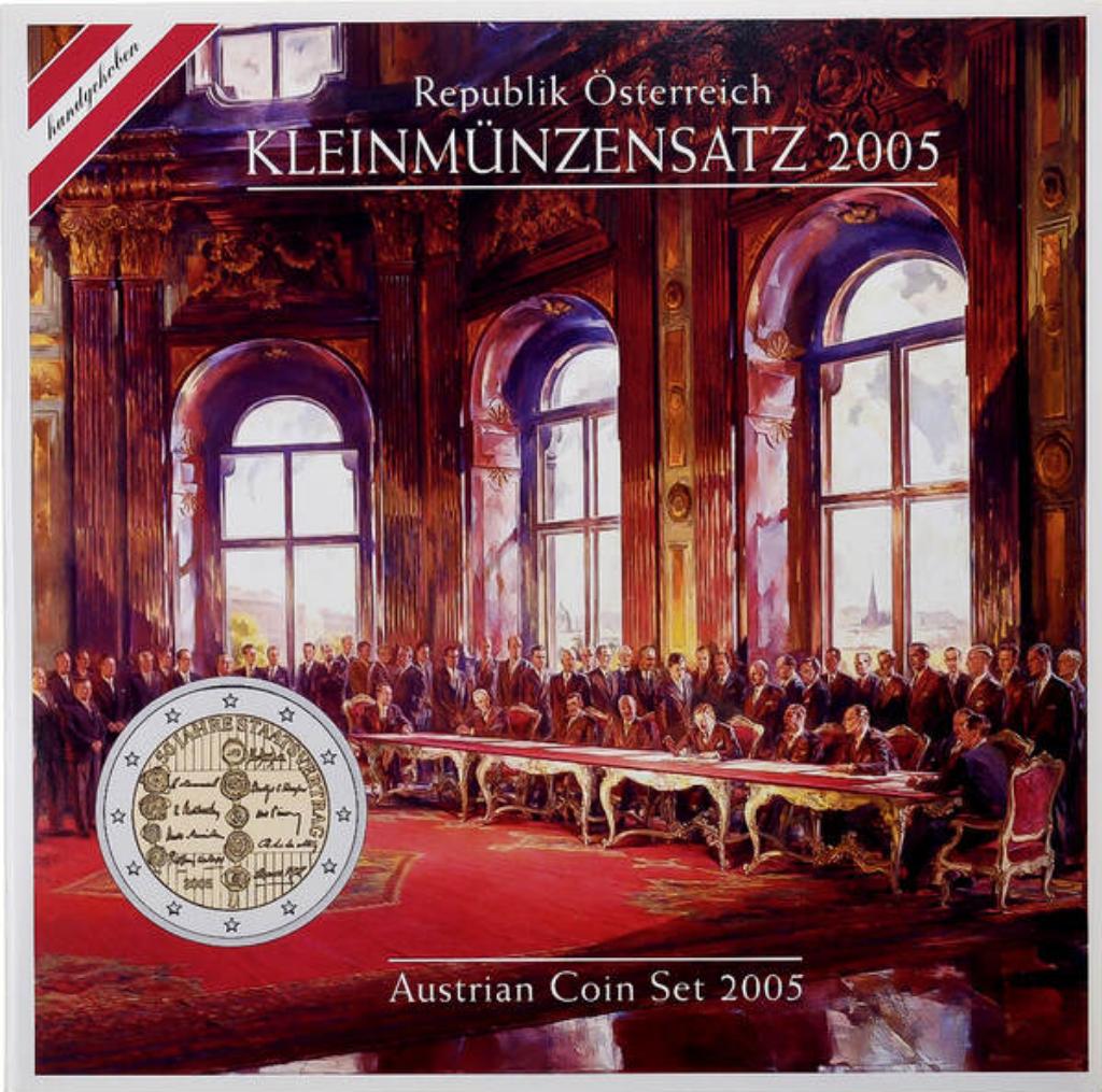 BU-set Oostenrijk 2005, Verzenden, Oostenrijk