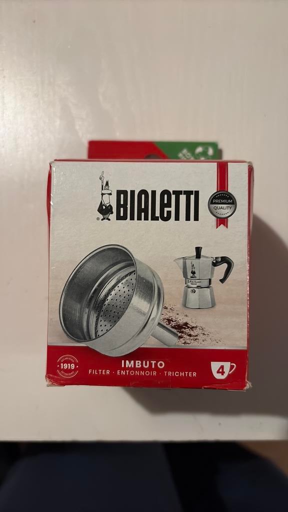 Filtre entonnoir Bialetti 4 sachets Moka Express, Enlèvement ou Envoi, Neuf