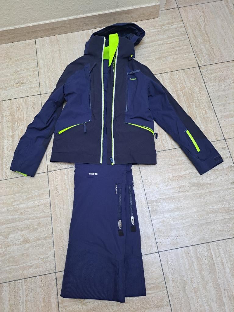 Ski jas + broek - 12 jaar, Garçon ou Fille, Ensemble, Comme neuf, Enlèvement
