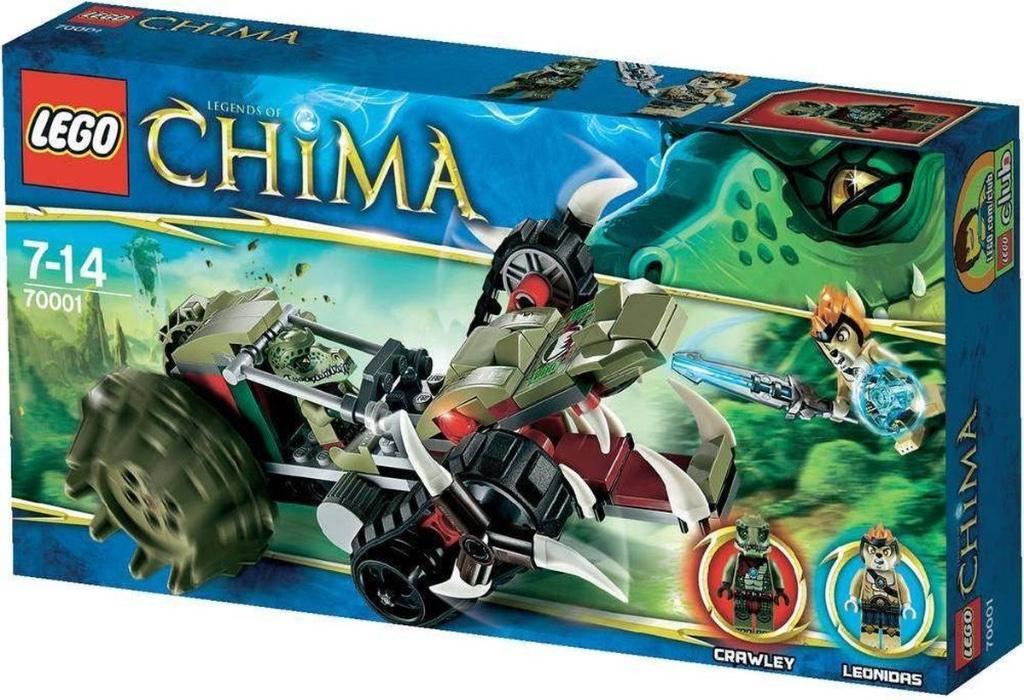 LEGO Chima Crawley's Claw Ripper * set complet * ÉPUISÉ, Enlèvement ou Envoi, Comme neuf, Ensemble complet, Lego