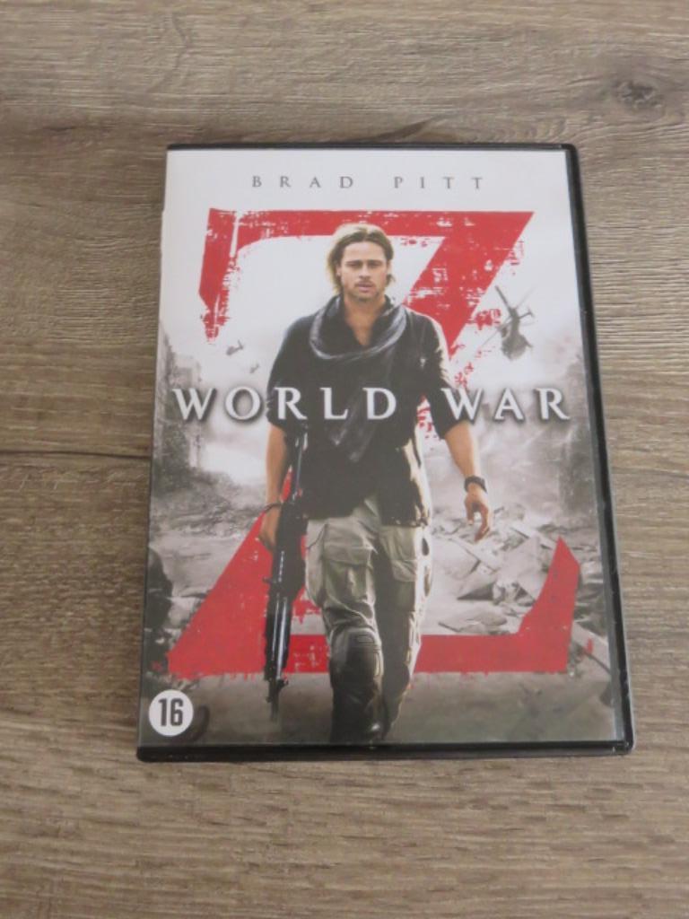 DVD: World War Z -- Brad Pitt -- 2013, Vanaf 16 jaar, Ophalen of Verzenden, Zo goed als nieuw, Actie