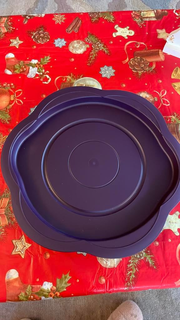 Draaischotel tupperware, Huis en Inrichting, Tupperware, Schaal, Paars, Nieuw