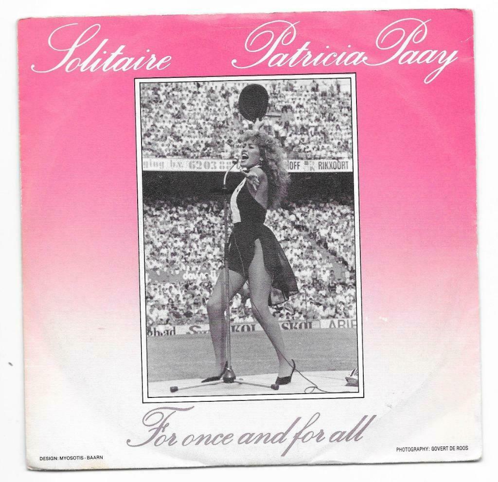 Patricia Paay solitaire for once and for all, Cd's en Dvd's, Ophalen of Verzenden, Pop