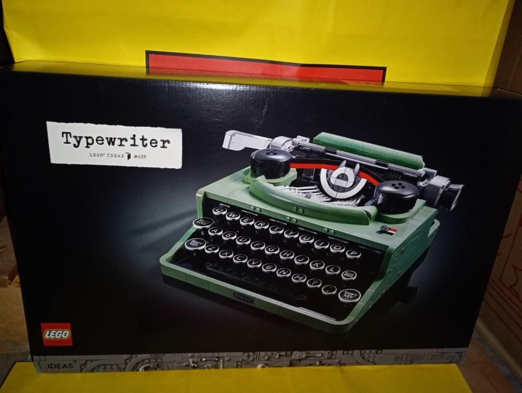 LEGO - 21327 - Typemachine - Typewriter, Ophalen of Verzenden, Nieuw, Complete set, Lego
