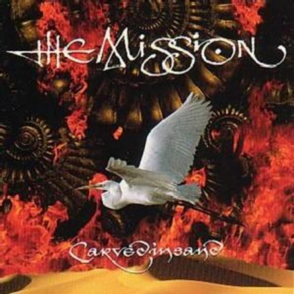 THE MISSION - CARVED IN SAND - CD ALBUM, Cd's en Dvd's, Verzenden, Zo goed als nieuw, Rock-'n-Roll