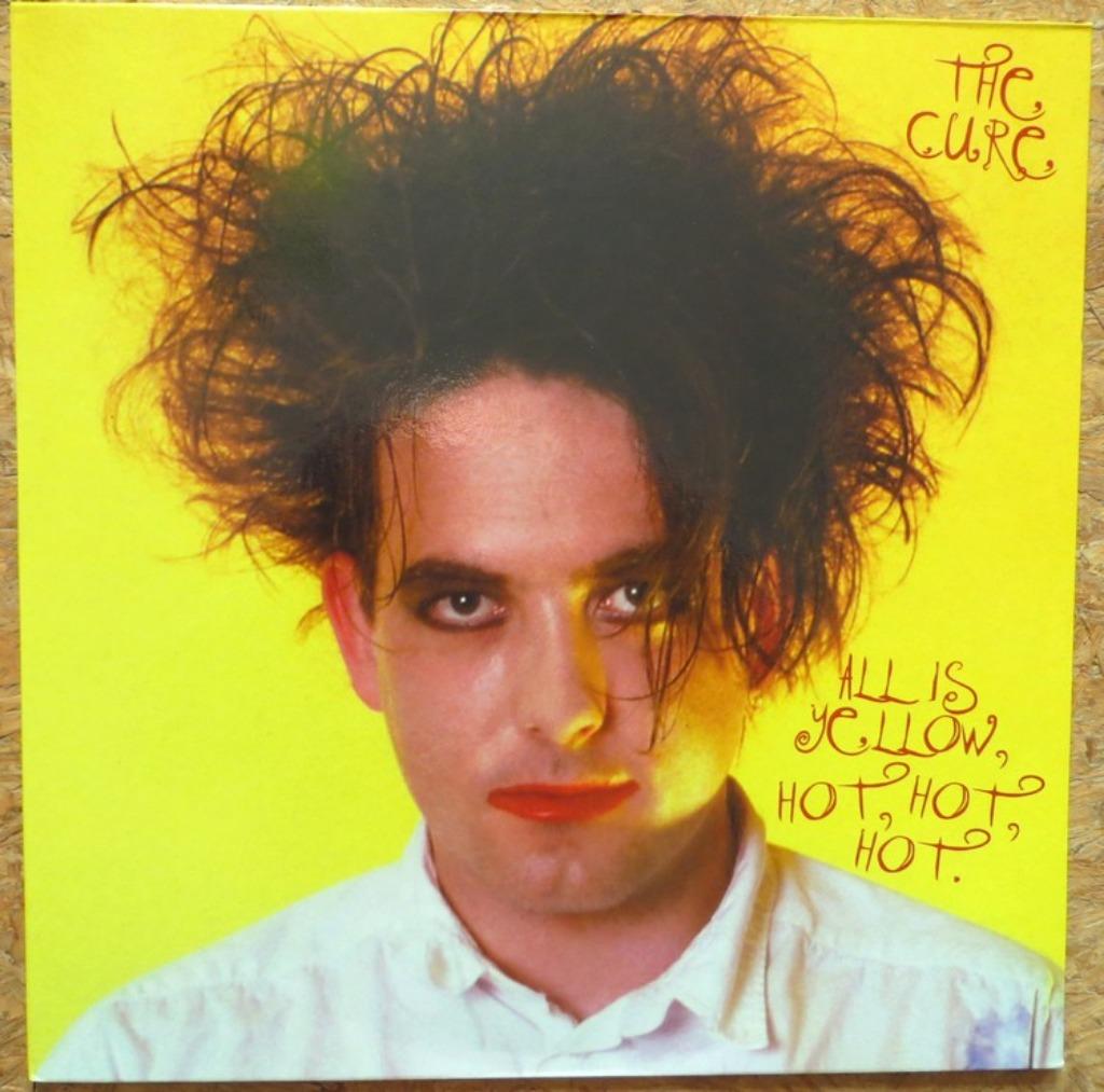 The Cure - All Is Yellow, Hot, Hot, Hot. - White Lp Vinyl, Cd's en Dvd's, Vinyl | Rock, Zo goed als nieuw, Alternative, 12 inch
