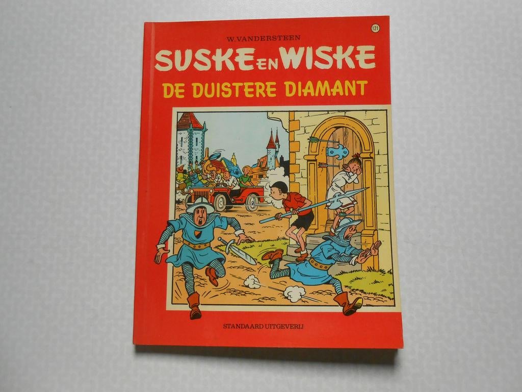 Suske en wiske 121 De duistere diamant 1971 1 ste druk., Boeken, Willy Vandersteen, Eén stripboek, Nieuw, Ophalen of Verzenden