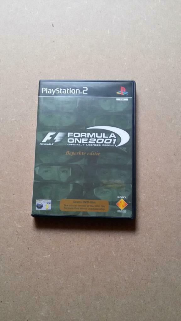 PS2 game: F1 2001 + bonus dvd, Gebruikt, Racen en Vliegen, 2 spelers, Ophalen of Verzenden