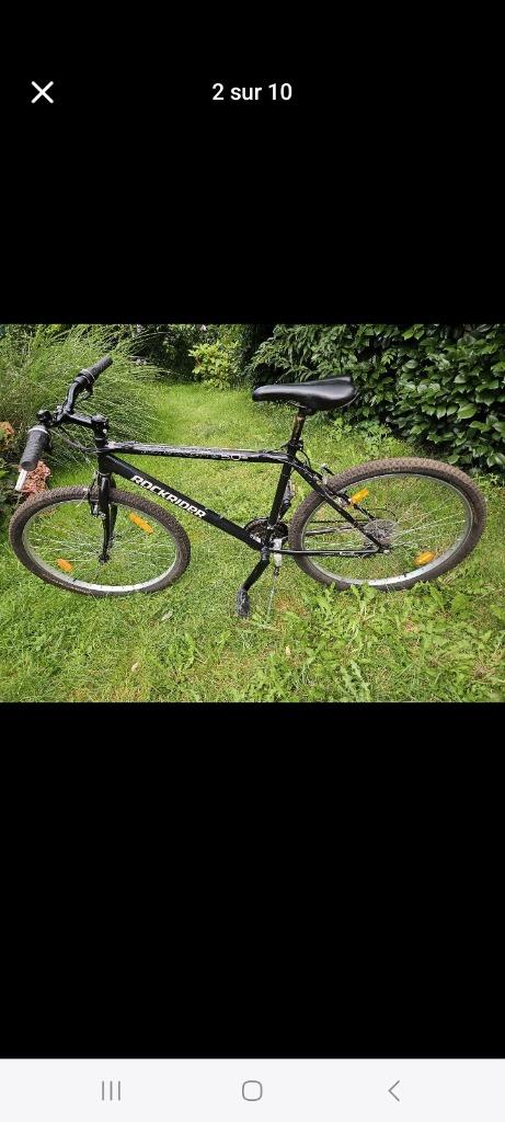 Velo VTT Rockrider homme/adolescent, Vélos & Vélomoteurs, Vélos | VTT & Mountainbikes, Enlèvement, Utilisé, Hommes, Autres marques