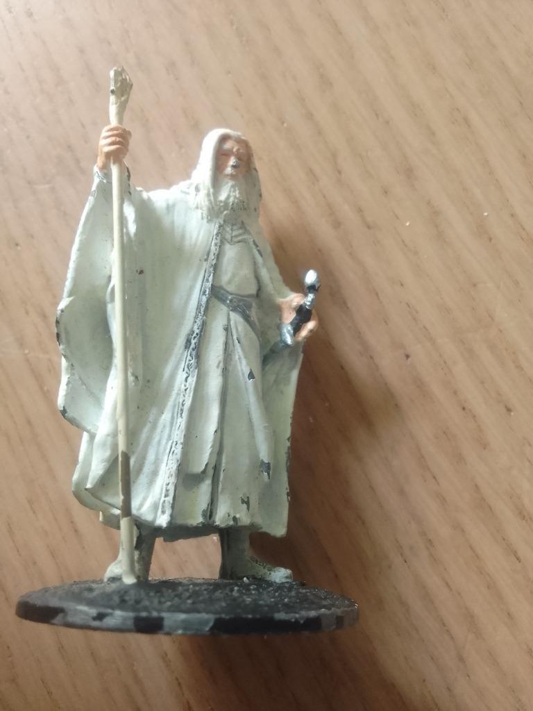 figurine métallique Gandalf le blanc, Verzamelen, Ophalen of Verzenden, Gebruikt