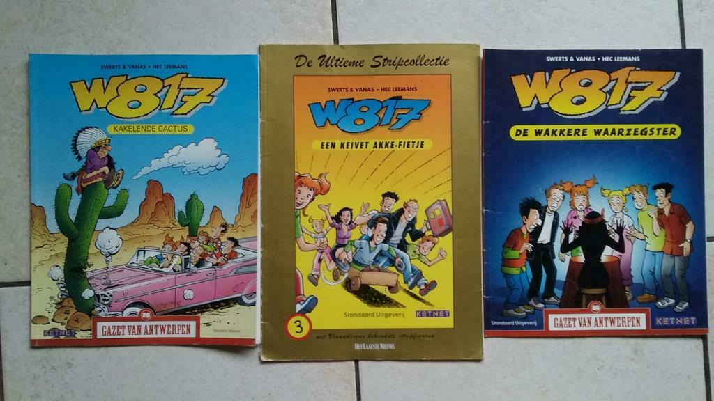 3 strips W817, Enlèvement ou Envoi, Comme neuf