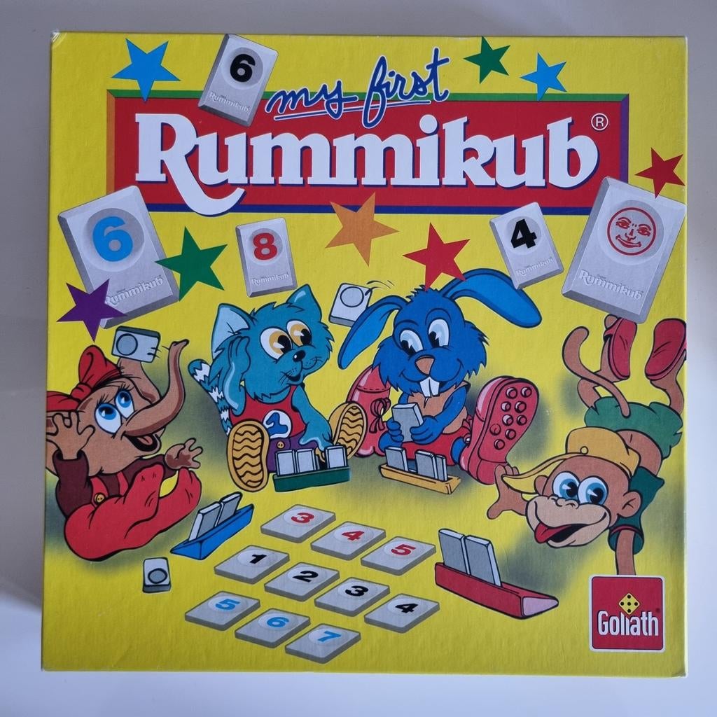 My first Rummikub, Hobby en Vrije tijd, Gezelschapsspellen | Overige, Een of twee spelers, Ophalen of Verzenden, Zo goed als nieuw