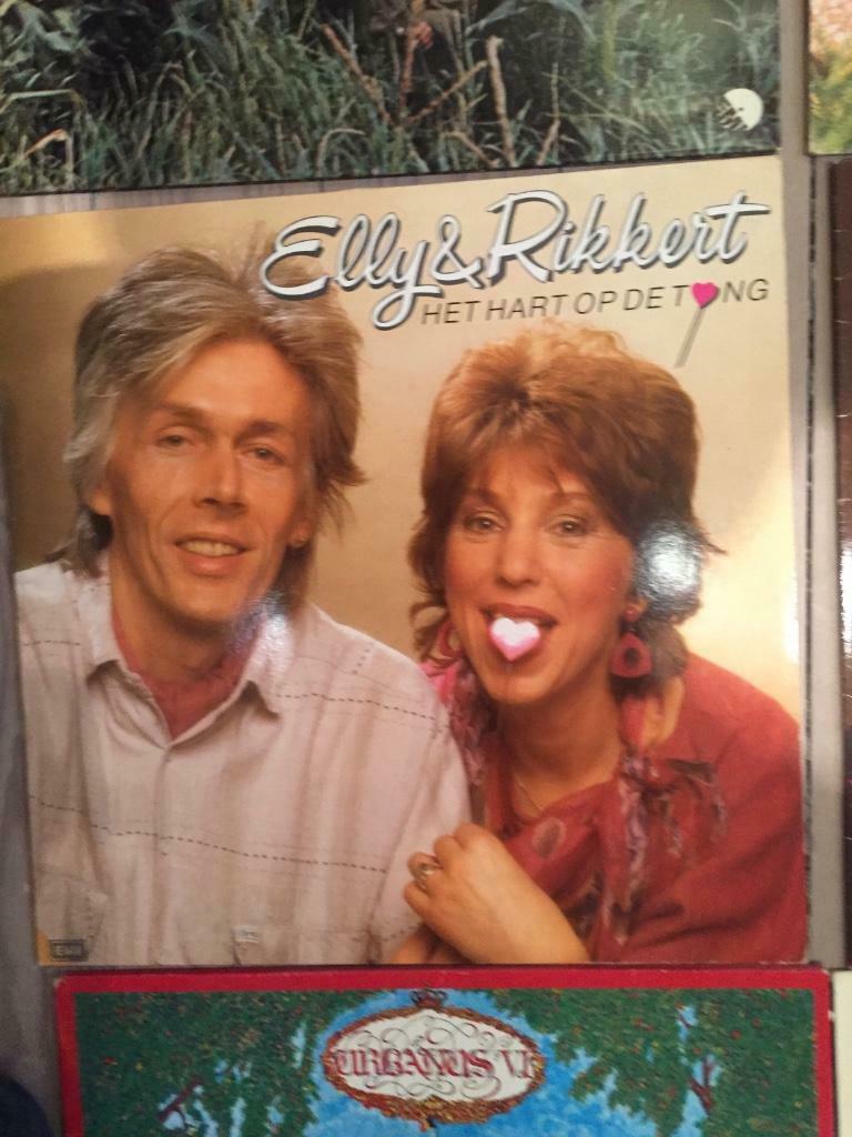 LP  Elly& Rikkert /Het Hart op de Tong, Ophalen of Verzenden, Gebruikt