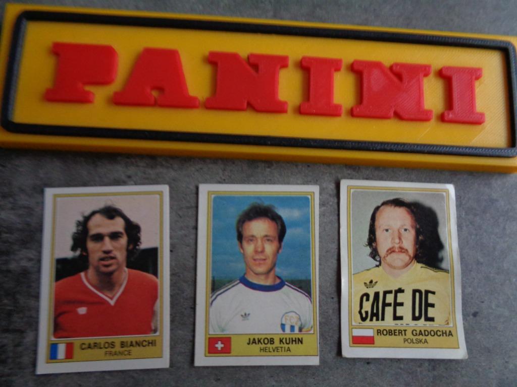 AUTOCOLLANTS DE FOOTBALL PANINI EURO FOOTBALL 76/77 3X diffé, Envoi