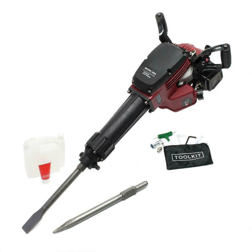 Benzine Sloophamer 52cc 2,5 PK 55J Beitelhamer Insteekhamer, Auto diversen, Autogereedschap, Nieuw, Ophalen of Verzenden