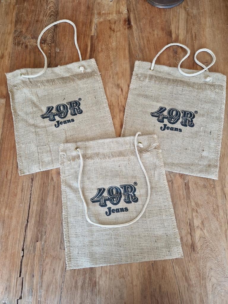 vintage jute zakken 49R jeans, Ophalen of Verzenden