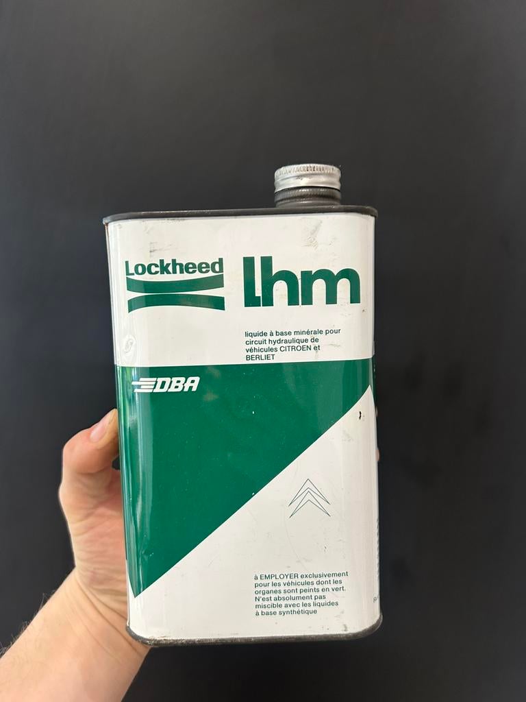 Bidon d’huile olieblik olie blik oil can Citroen Lockheed, Verzamelen, Ophalen of Verzenden, Zo goed als nieuw