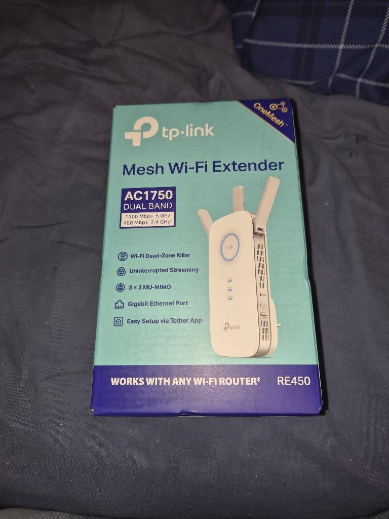 Repeteur wifi tp-link AC1750, Computers en Software, Ophalen of Verzenden, Zo goed als nieuw, TP-Link