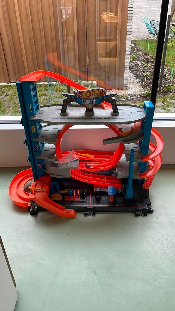 Hot wheels baan goede staat, Ophalen, Zo goed als nieuw, Racebaan, Hot Wheels