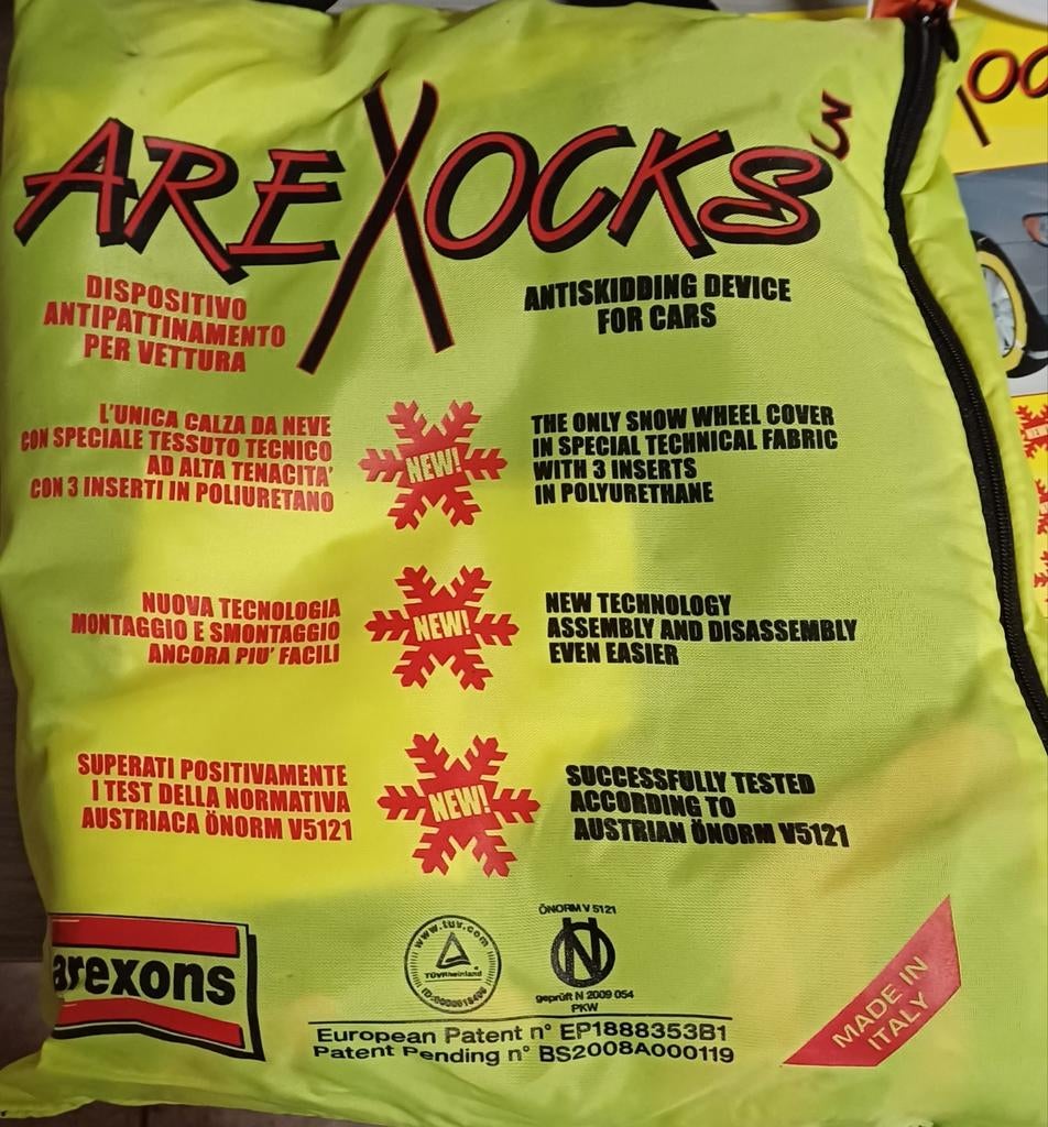 ANTISLIP SNEEUWSOKKEN Arexocks voor auto 2 stuks, MAAT: M, Auto diversen, Sneeuwkettingen, Nieuw, Ophalen of Verzenden