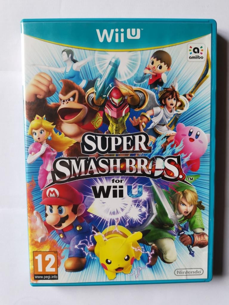 Jeu Super Smash Bros. Wii U, Wii U, Nintendo, Enlèvement ou Envoi, Comme neuf