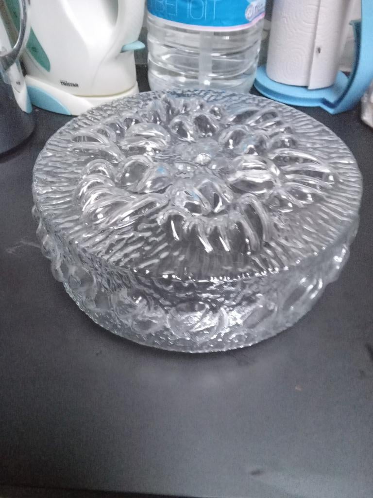 Plafonnier verre, Antiquités & Art, Enlèvement