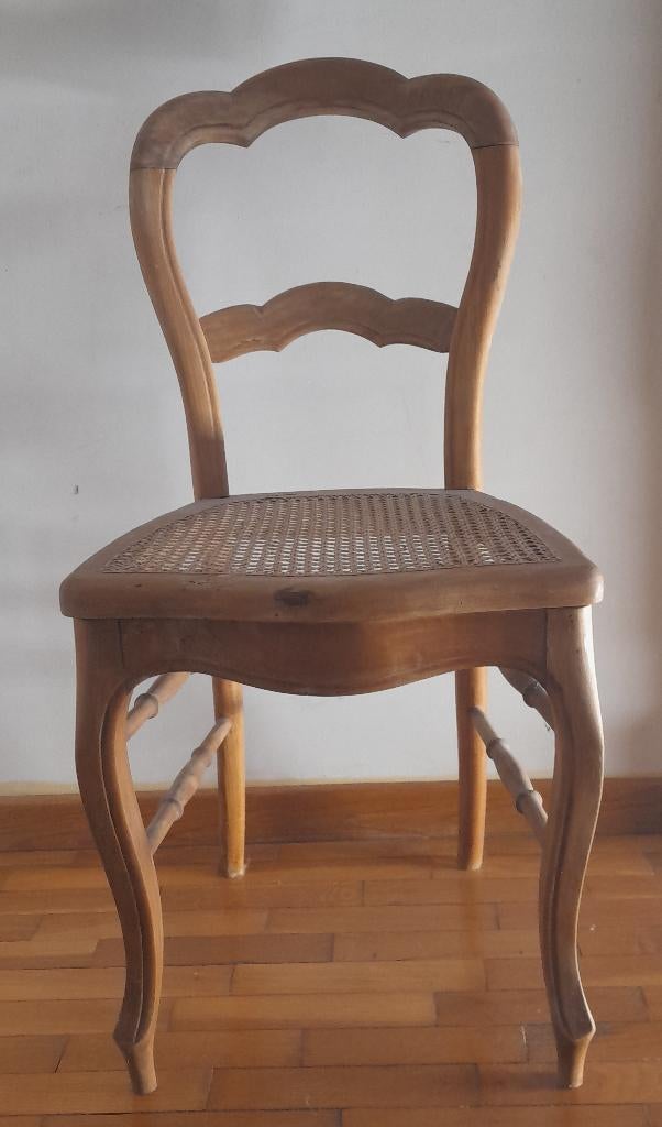 Chaise assisse cannage - Vintage, Enlèvement