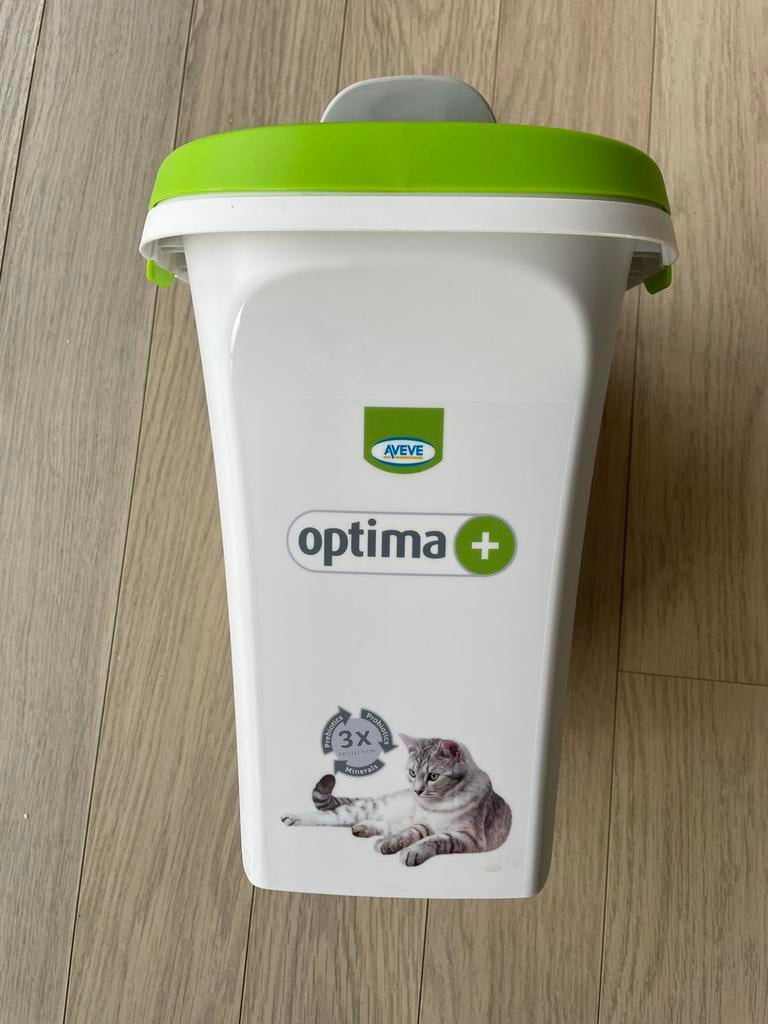 Voederton Optima+ Aveve 6L, Ophalen of Verzenden, Zo goed als nieuw