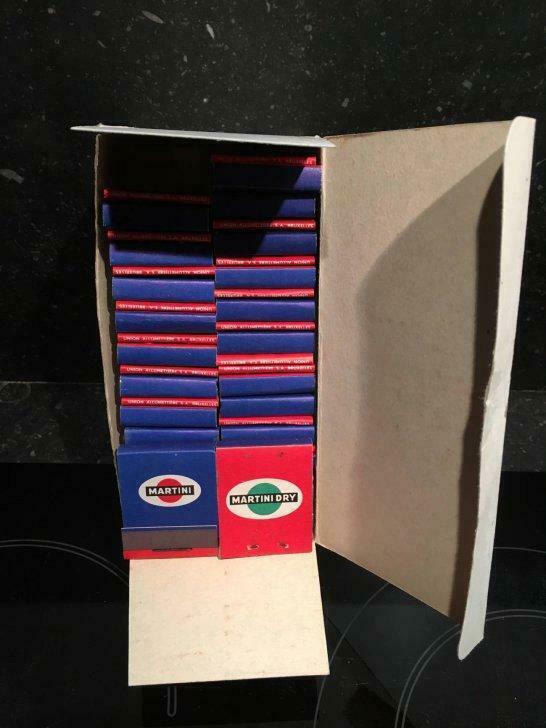 vintage MARTINI reclame lucifers, Ophalen