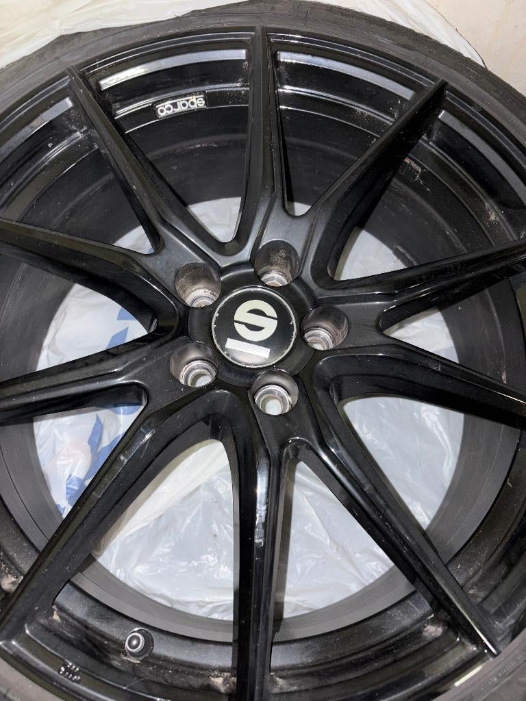 Sparco velgen met zomerbanden, Enlèvement, Utilisé, Audi