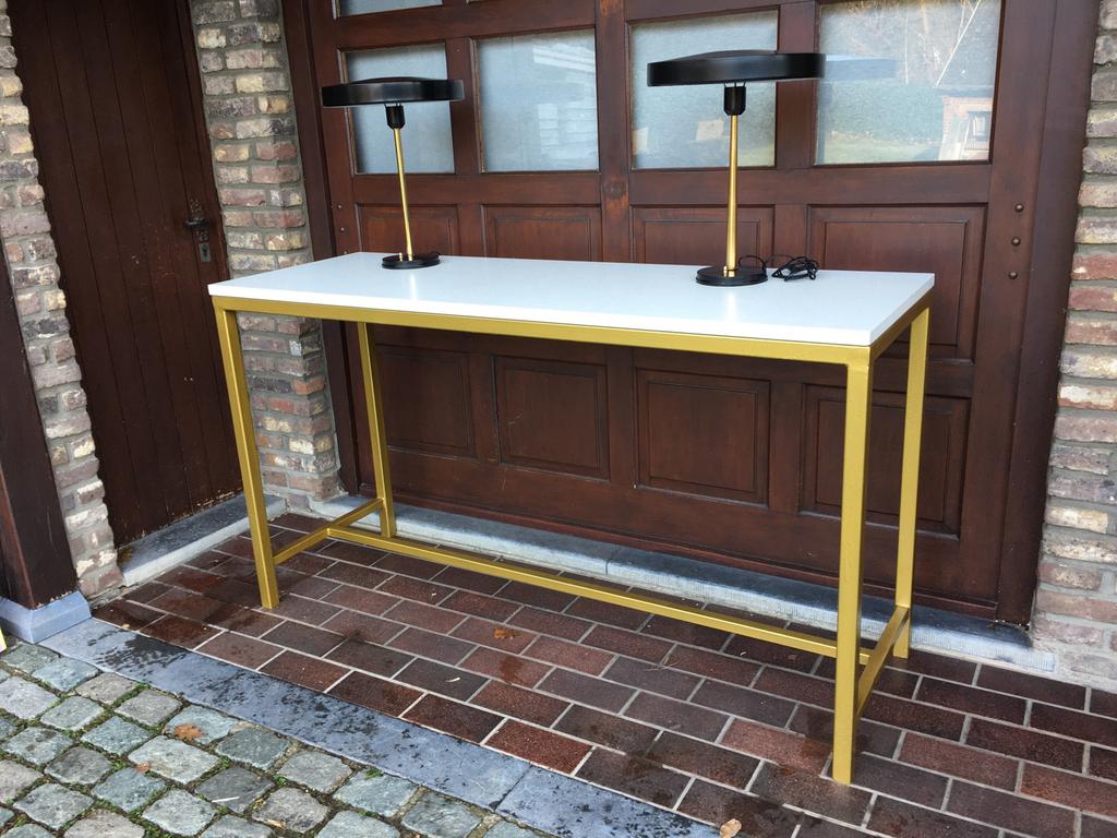 keukeneiland industrieel design, Ophalen, Gebruikt, 150 tot 200 cm, 50 tot 75 cm