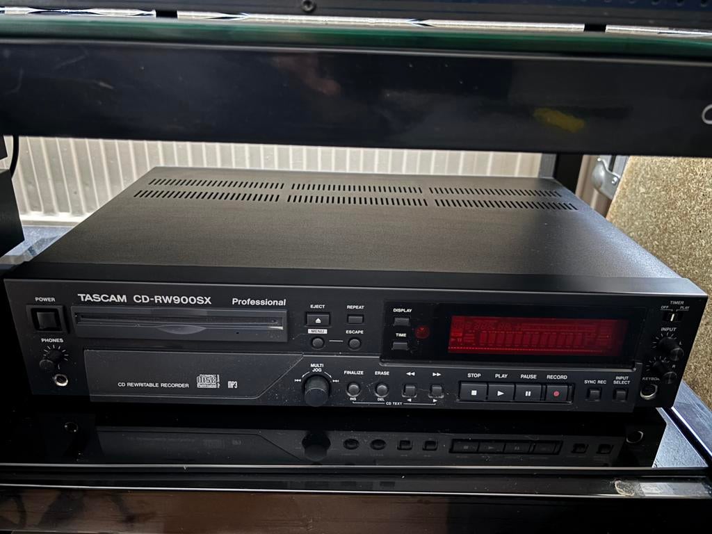 Tascam CD-RW 900 SX graveur CD pro en état parfait (2024), Enlèvement, Comme neuf, Audio