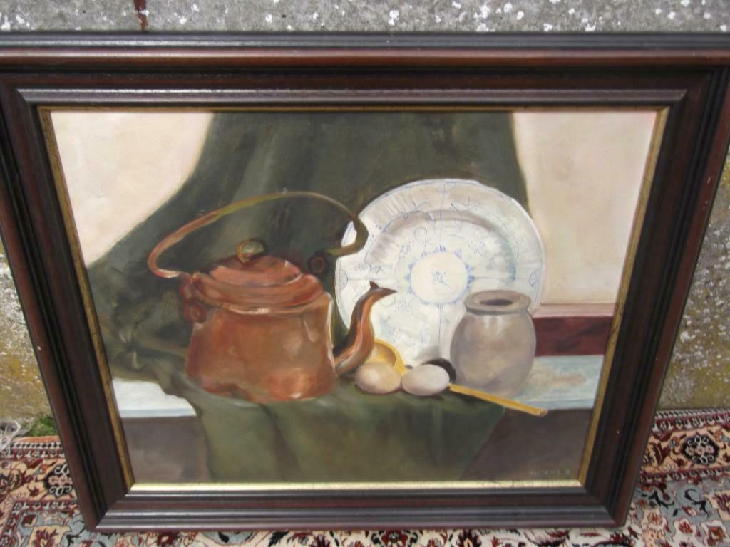 Stilleven op doek, Antiquités & Art, Enlèvement