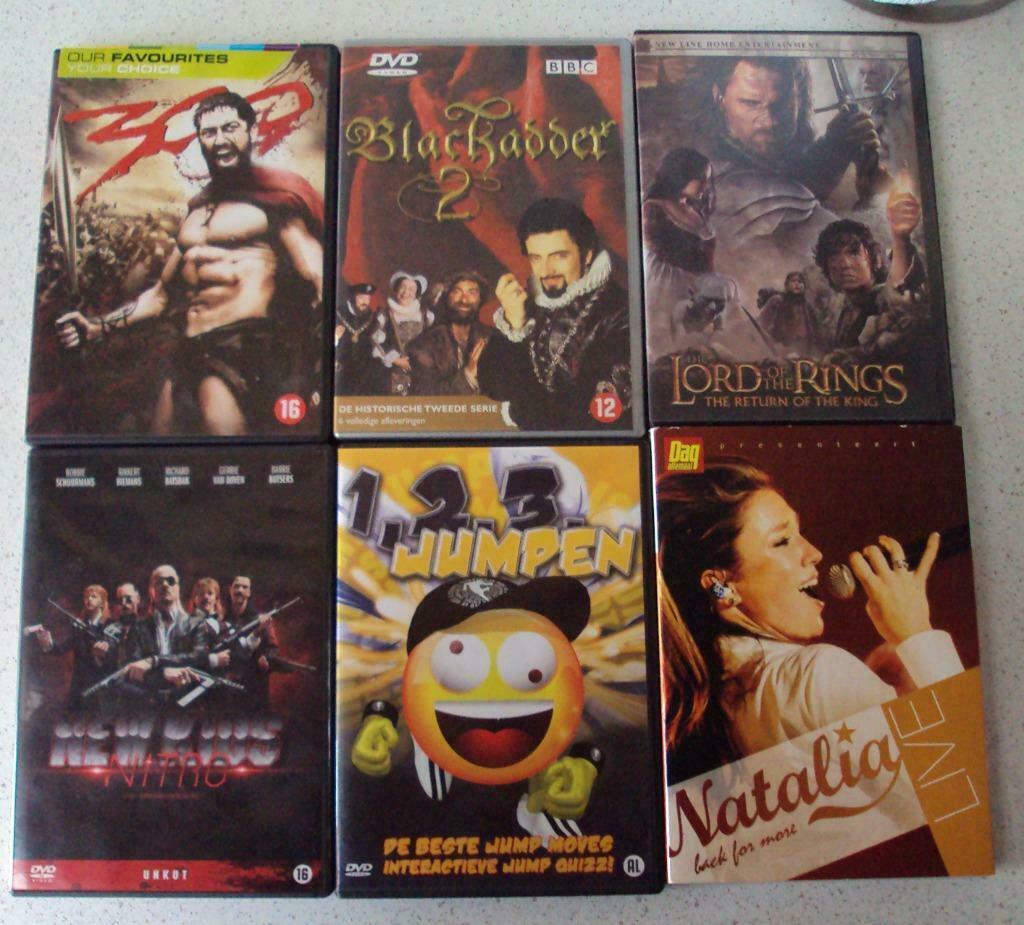 6 Varia DVD's in prima staat!, Cd's en Dvd's, Alle leeftijden, Ophalen of Verzenden, Overige genres