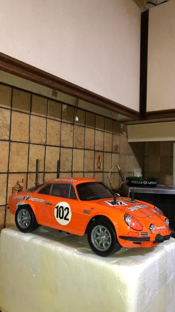 RC Tamiya M-chassis Renault Alpine A110 Nagelnieuw RTR, Hobby en Vrije tijd, Modelbouw | Radiografisch | Auto's, Nieuw, Auto onroad
