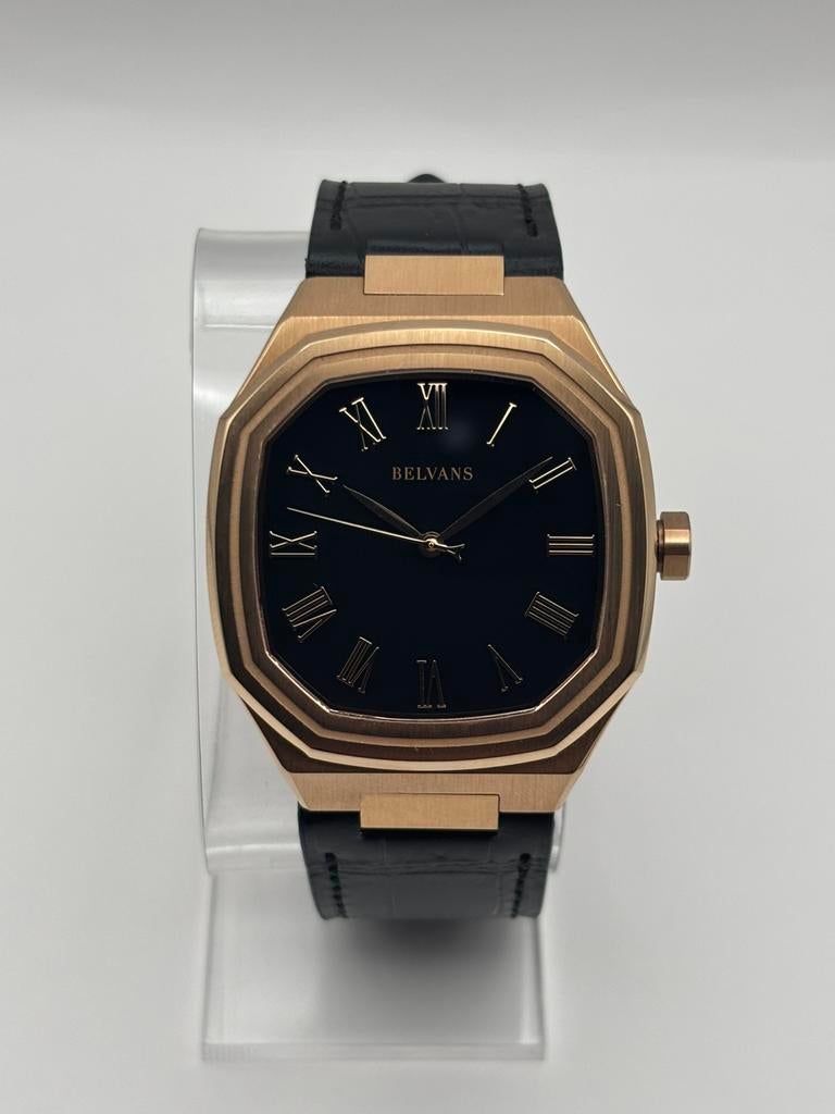Belvans Heritage – Pink Gold – 38 mm - 2025, Bijoux, Sacs & Beauté, Accessoires Autre, Enlèvement ou Envoi